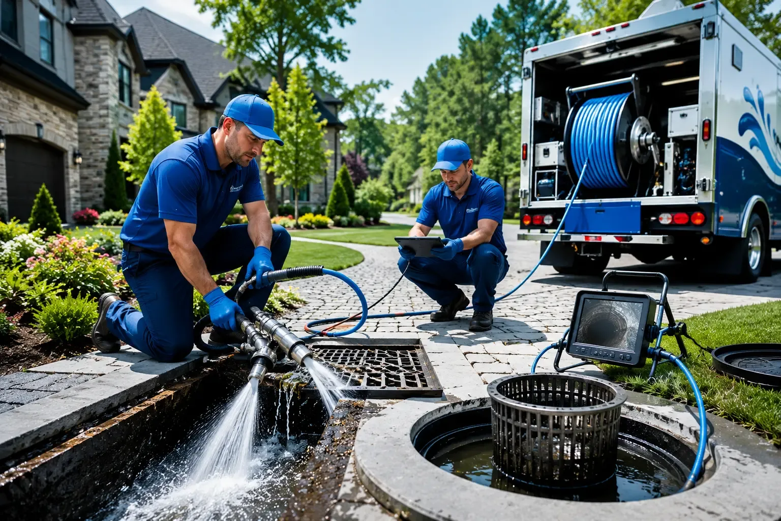 Local outdoor drain cleaning professionals in Northampton, PA